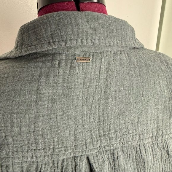 Dark Gray Button-Up Shirt - Picture 4 of 8